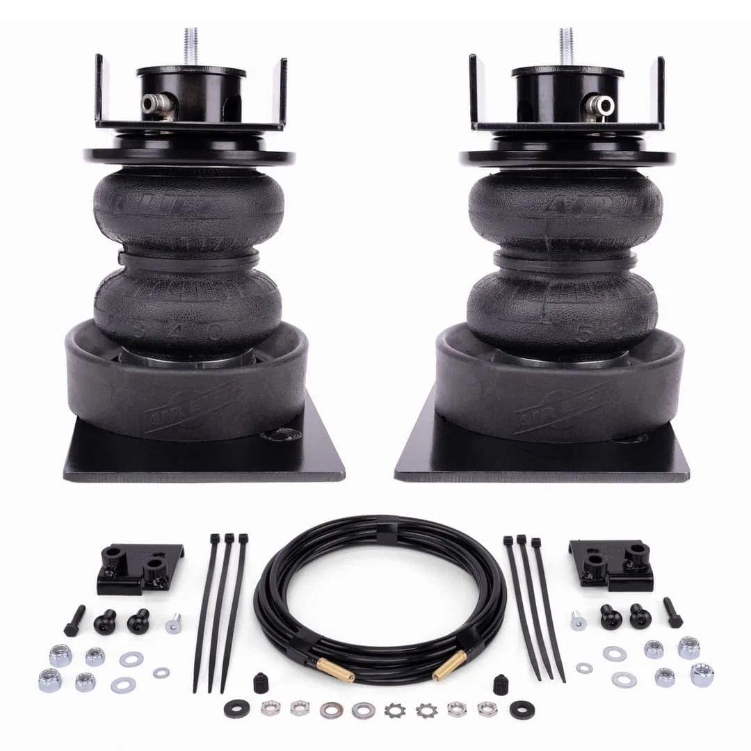 57415 – AIR LIFT Helper Spring Kit, Air Spring Frame Mount Up To 3400 Pounds Of Leveling Capacity Air Adjustable From...